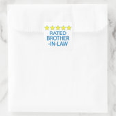 Fünf-Sterne-Bruderschaft Quadratischer Aufkleber (Tasche)