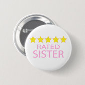 Fünf Sterne Button (Vorne & Hinten)
