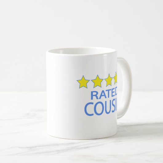 Fünf-Sterne-Cousin Kaffeetasse (VorderseiteRechts)