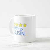 Fünf-Sterne-Cousin Kaffeetasse (Vorderseite Links)