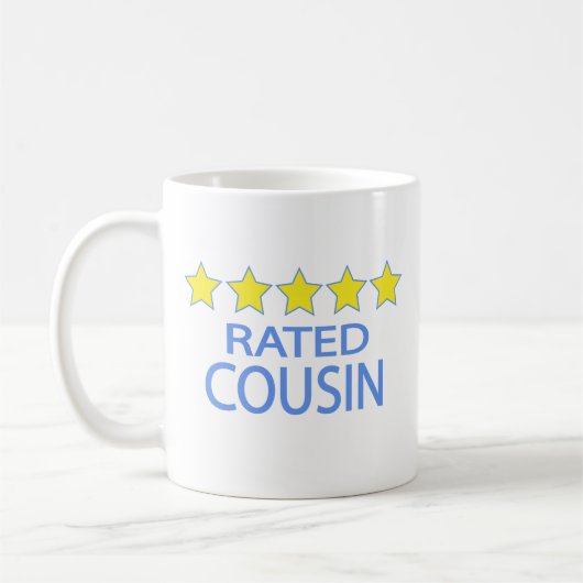 Fünf-Sterne-Cousin Kaffeetasse (Links)