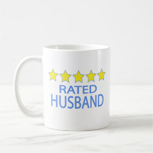 Fünf-Sterne-Ehemann Kaffeetasse