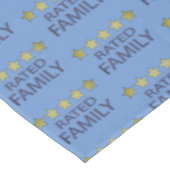 Fünf-Sterne-Familie Tischdecke (Schrägansicht)