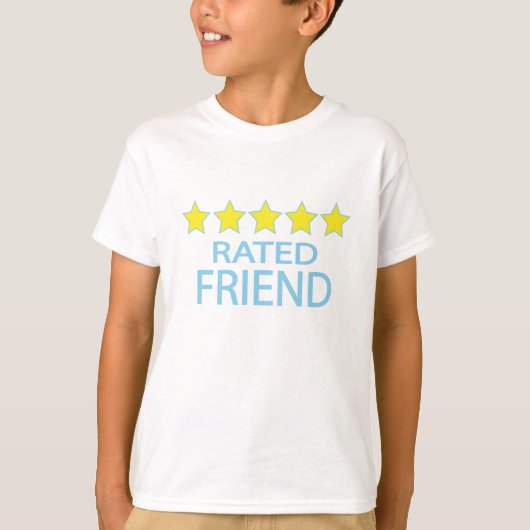 Fünf-Sterne-Freunde T-Shirt (Vorderseite)