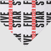 Fünf-Sterne-Friseur Seidenpapier (Ausschnitt)