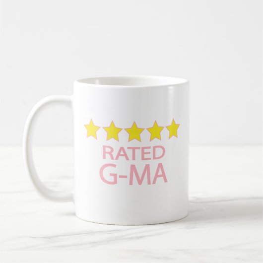Fünf Sterne G-Ma Kaffeetasse (Links)
