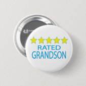 Fünf Sterne Grandson Button (Vorne & Hinten)