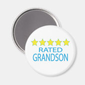 Fünf Sterne Grandson Magnet (Vorderseite/Rückseite)