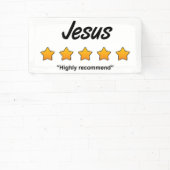 Fünf-Sterne-Jesus Banner (InSitu)