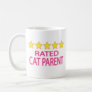 Fünf-Sterne-Katze Kaffeetasse