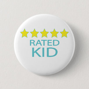 Fünf-Sterne-Kind Button