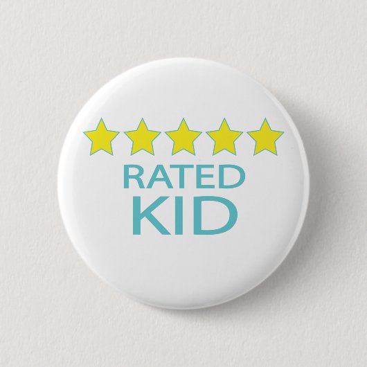 Fünf-Sterne-Kind Button (Vorderseite)