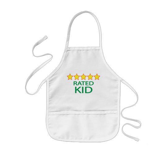 Fünf-Sterne-Kind Kinderschürze (Vorne)