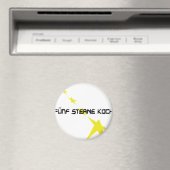 fünf Sterne Koch Ikone Magnet (In Situ (Geschirrspüler))