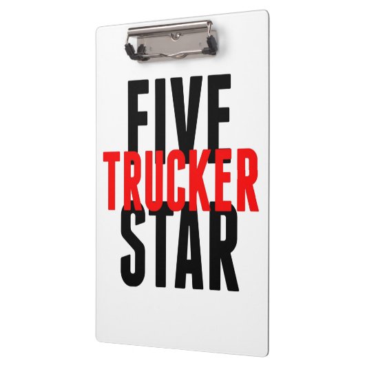 Fünf-Sterne-LKW Klemmbrett (Links)