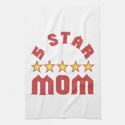Fünf-Sterne-Mama Handtuch (Vertikal)