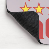 Fünf-Sterne-Mama Mousepad (Ecke)