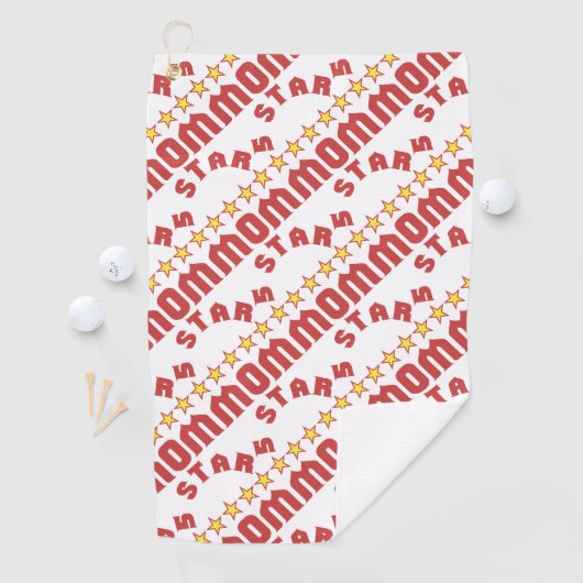 Fünf-Sterne-Mama-Preis Golfhandtuch (Insitu)