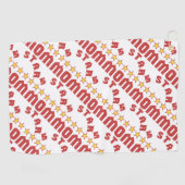 Fünf-Sterne-Mama-Preis Golfhandtuch (Horizontal)