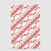 Fünf-Sterne-Mama-Preis Golfhandtuch (Vorderseite)