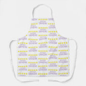 Fünf-Sterne-Oma Schürze (Vorderseite)