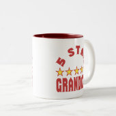 Fünf-Sterne-Oma Zweifarbige Tasse (VorderseiteRechts)