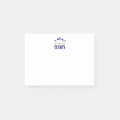 Fünf-Sterne-Opa Post-it Klebezettel (Vorderseite)