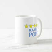 Fünf-Sterne-Pop Kaffeetasse (VorderseiteRechts)