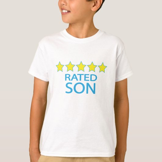 Fünf Sterne Son T-Shirt (Vorderseite)