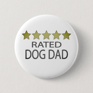 Fünf-Sterne-Vater Button