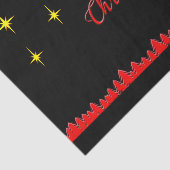 Fünf Sterne Weihnachten Seidenpapier (Ausschnitt)
