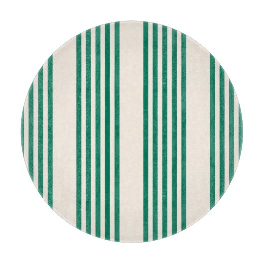 Fünf Streifen, grün und beige Schneidebrett (Vorderseite)