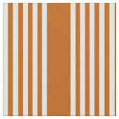 Fünf Streifen in Beige und Orange Stoff (Nahaufnahme)