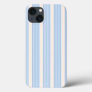 Fünf Streifen in Blau und Beige Case-Mate iPhone Hülle