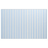 Fünf Streifen in Blau und Beige Stoff (Yard (91,4 cm))