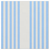 Fünf Streifen in Blau und Beige Stoff (Nahaufnahme)