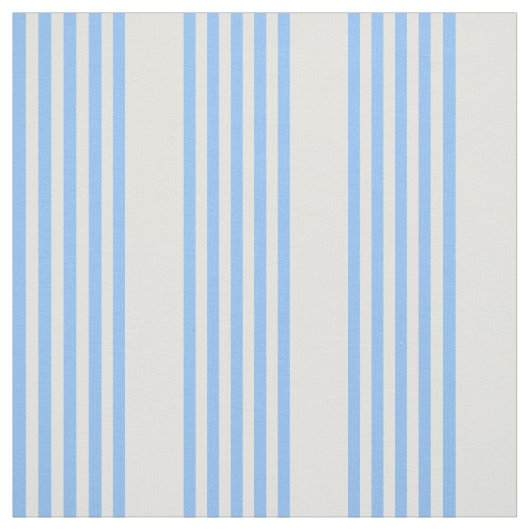 Fünf Streifen in Blau und Beige Stoff (Muster)