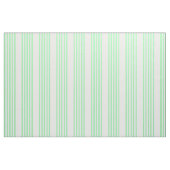 Fünf Streifen in grün und weiß Stoff (Fat Quarter (45,7 x 55,9 cm))
