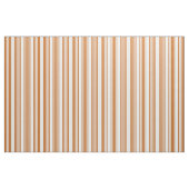 Fünf Streifen in Orange und Weiß Stoff (Yard (91,4 cm))