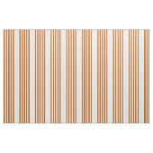Fünf Streifen in Orange und Weiß Stoff (Fat Quarter (45,7 x 55,9 cm))