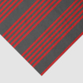 Fünf Streifen, rot und kohlefrei Seidenpapier (Detail)