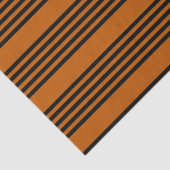 Fünf Streifen schwarz und verbrannt Seidenpapier (Detail)