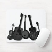 FÜNF STÜCK-BAND AUF WHITE-MOUSEPAD MOUSEPAD (Mit Mouse)