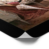 Fünf Stunden bei Paquin - Henri Gervex Poster (Ecke)