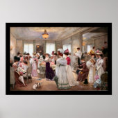 Fünf Stunden bei Paquin - Henri Gervex Poster (Vorne)