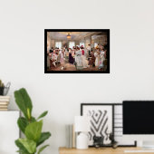 Fünf Stunden bei Paquin - Henri Gervex Poster (Heimbüro)