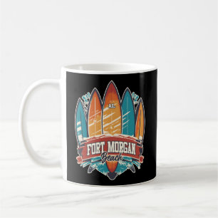 Fünf Surfbretter Fort Morgan Beach Al Kaffeetasse