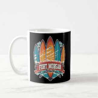 Fünf Surfbretter Fort Morgan Beach Al Kaffeetasse