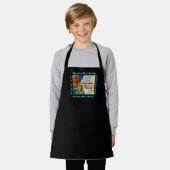 Fünf süße Aromen Kid's Schürze Vintage Stimmen (Getragen)