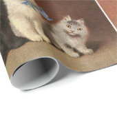 Fünf süße Kätzchen Geschenkpapier (Rolleneckpunkt)